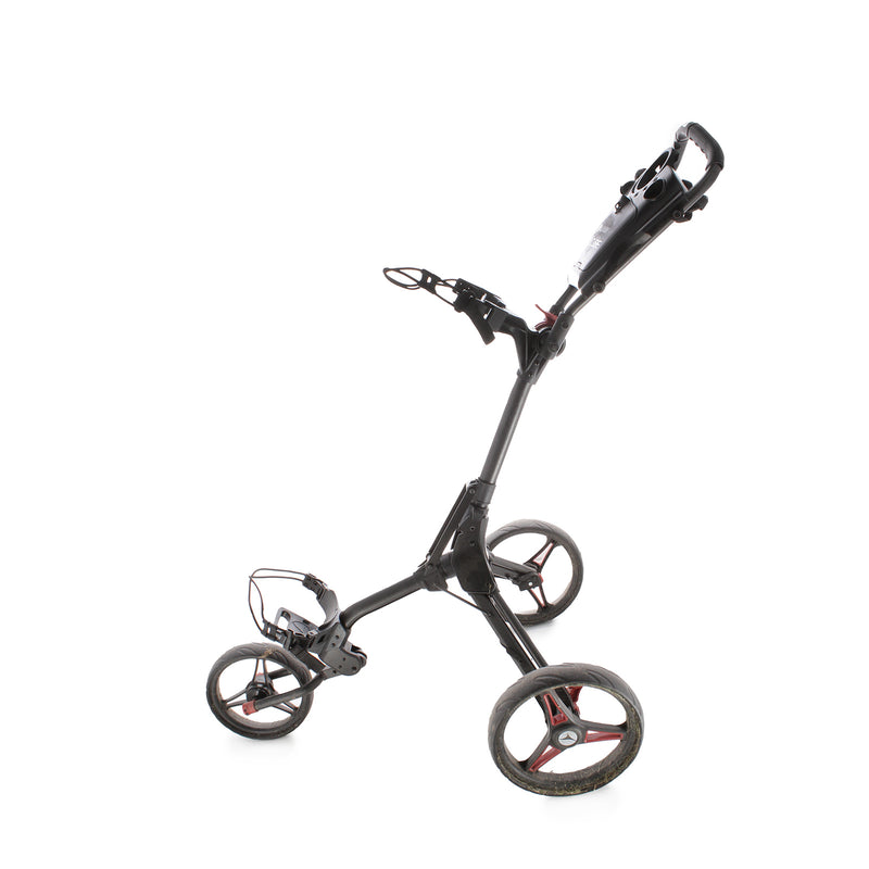 Motocaddy Cube 3-Wheel Push Trolley - Black/Red