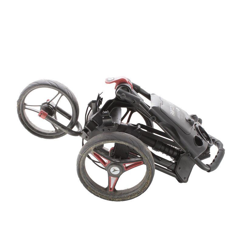 Motocaddy Cube 3-Wheel Push Trolley - Black/Red