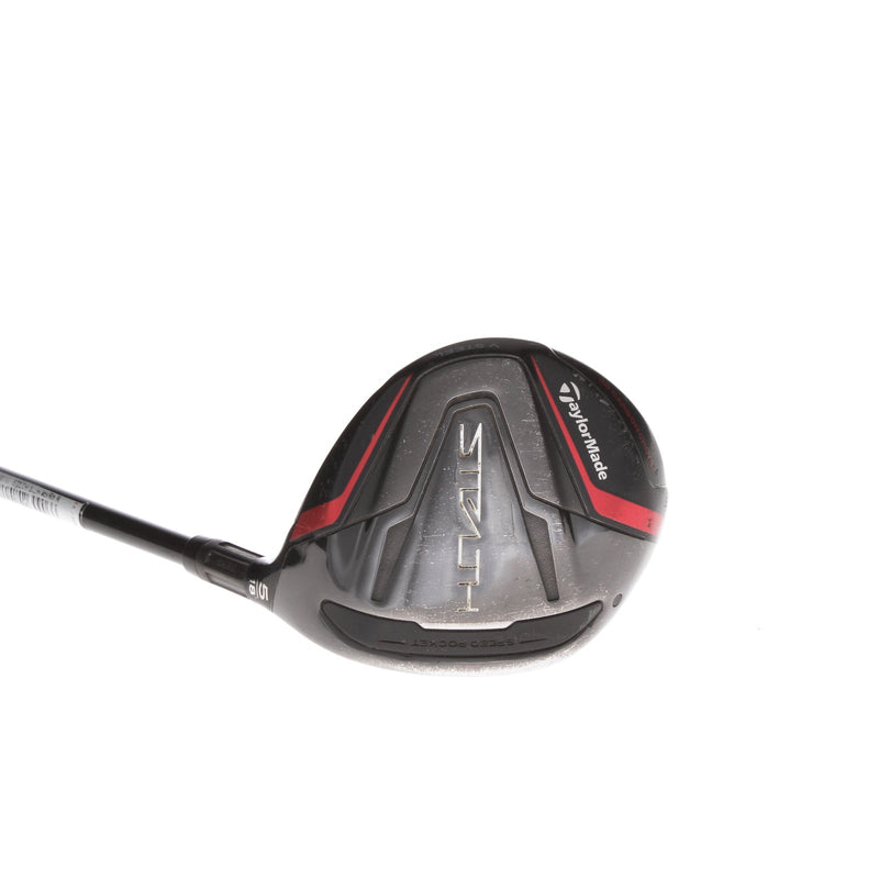 TaylorMade Stealth Graphite Mens Right Hand Fairway 5 Wood 18* Regular - Fujikura Ventus Red FW 5-R