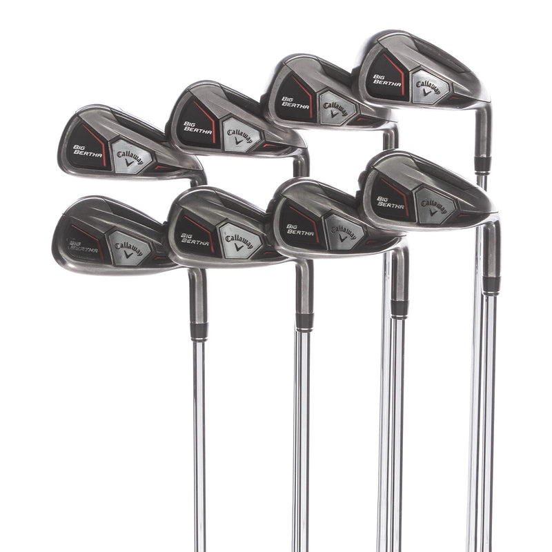 Callaway Big Bertha 2015 Irons Steel Mens Right Hand Irons 4-AW Regular - True Temper Speedstep 80 R