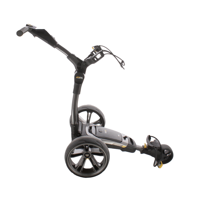 PowaKaddy CT6 GPS 3-Wheel Electric Trolley 18 Hole Lithium - Gunmetal