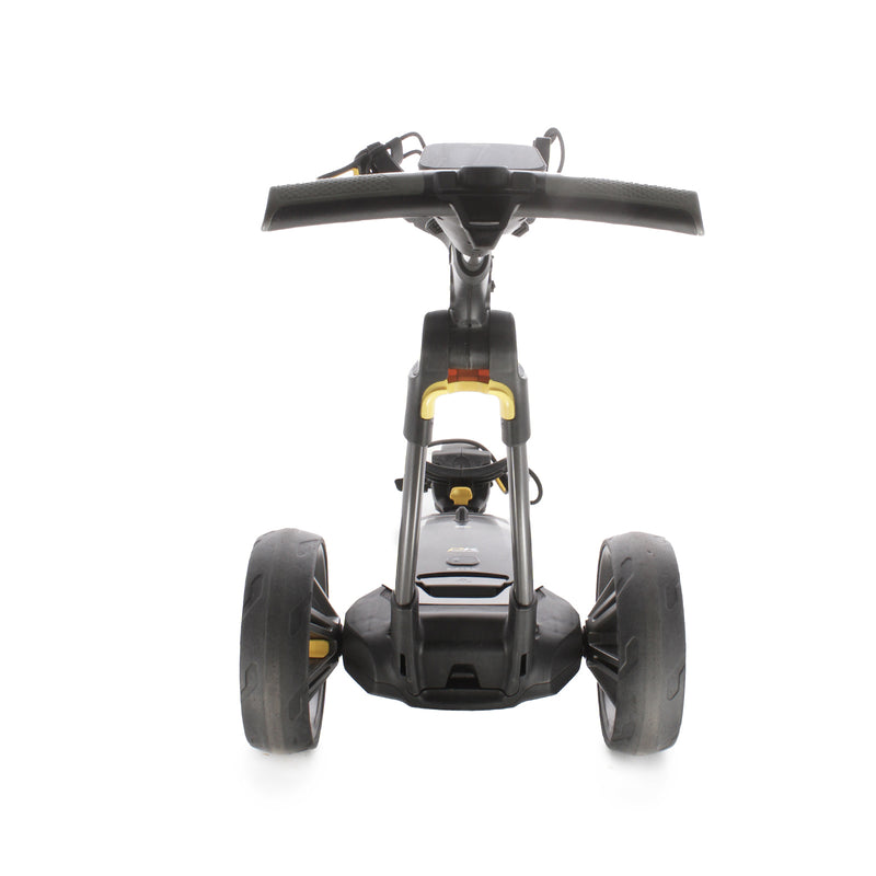 PowaKaddy CT6 GPS 3-Wheel Electric Trolley 18 Hole Lithium - Gunmetal