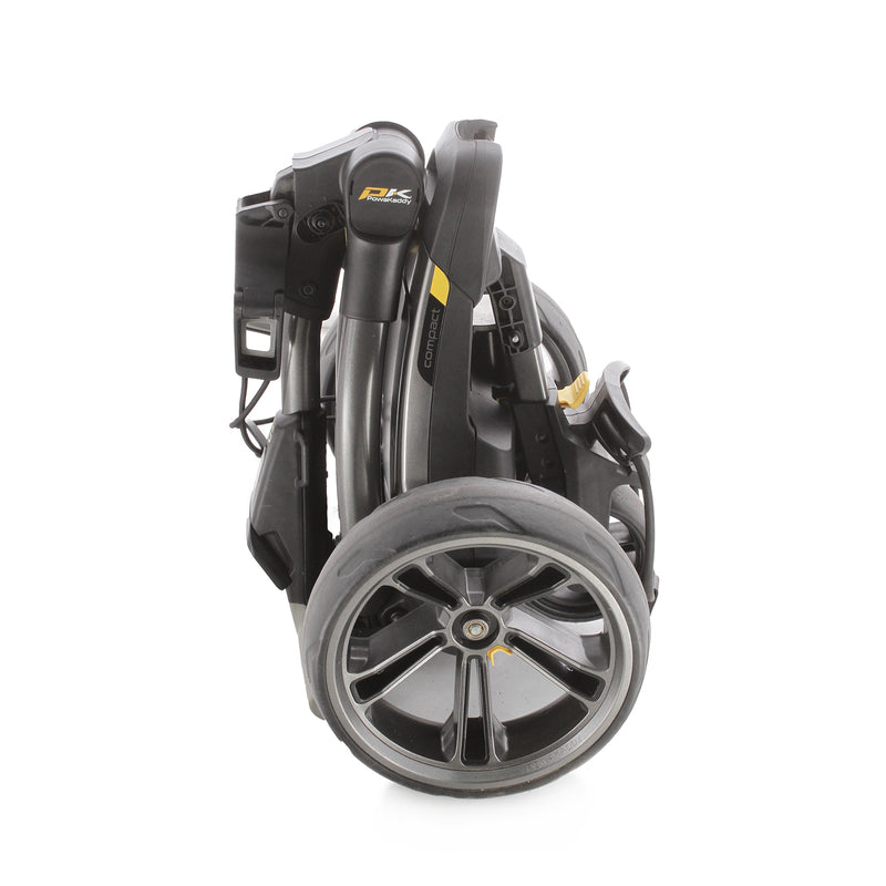 PowaKaddy CT6 GPS 3-Wheel Electric Trolley 18 Hole Lithium - Gunmetal