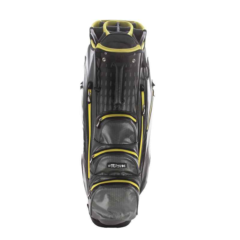 Lynx Attitude Waterproof Cart Bag - Black/Grey/Yellow