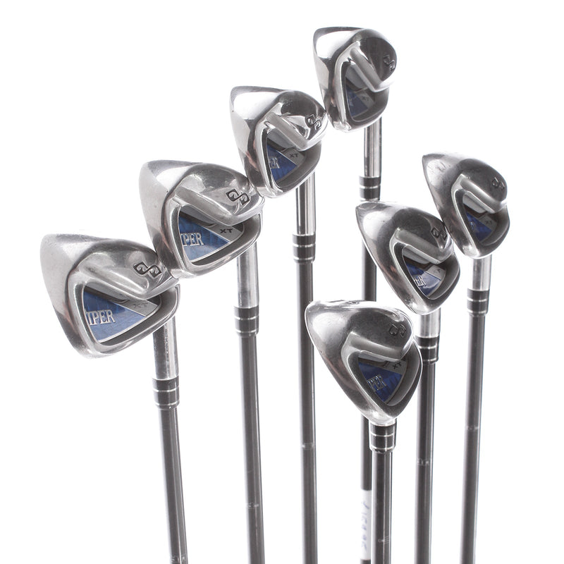 Snake Eyes Viper XT Graphite Mens Right Hand Irons 4-PW Regular - Snake Eyes