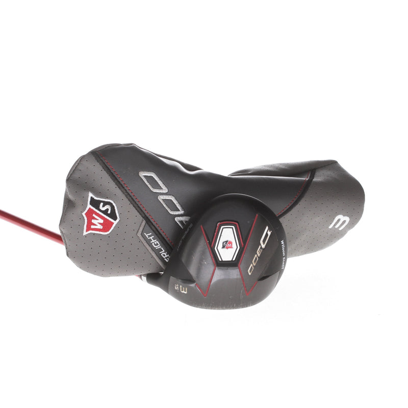 Wilson D300 Superlight Graphite Mens Right Hand Fairway 3 Wood 15* Regular - D300 Superlight