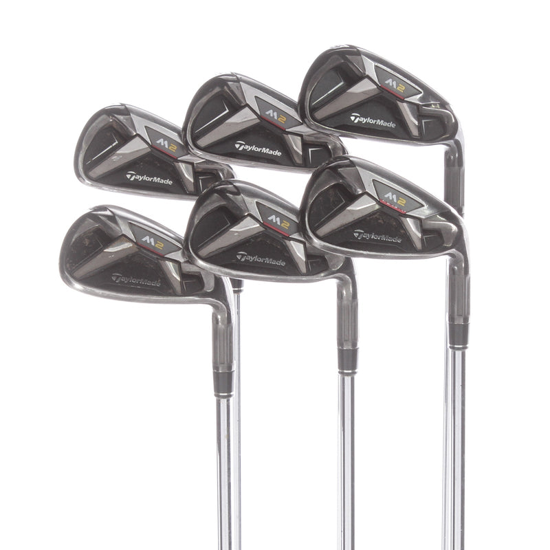 TaylorMade M2 2016 Steel Mens Right Hand Irons 5-PW Stiff - REAX True Temper 90