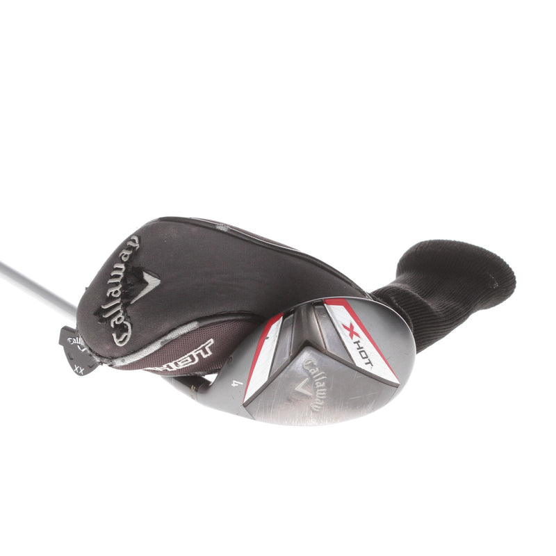 Callaway X Hot Graphite Mens Right Hand 4 Hybrid 22* Stiff - Callaway X Hot H-70g