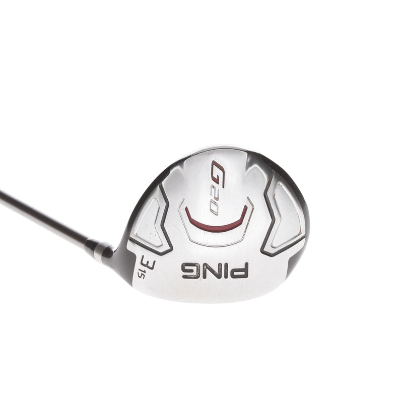 Ping G20 Graphite Mens Right Hand Fairway 3 Wood 15* Regular - Ping TFC 169 F