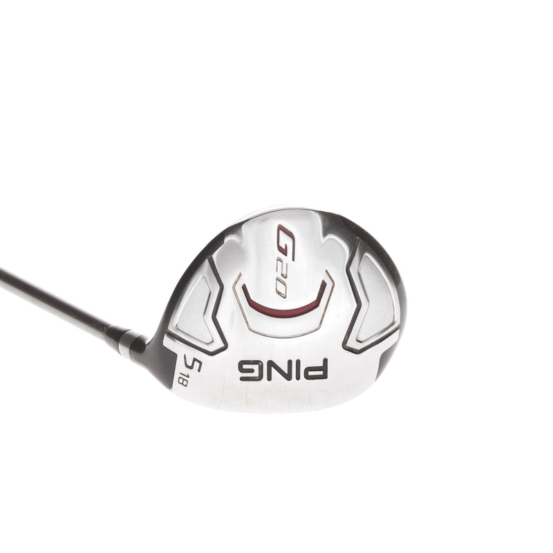 Ping G20 Graphite Mens Right Hand Fairway 5 Wood 18* Regular - Ping TFC 169 F