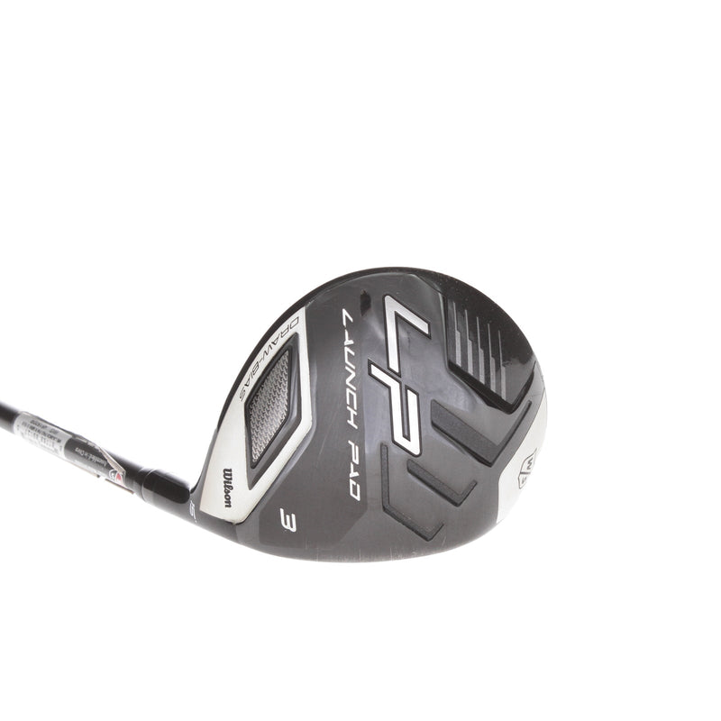 Wilson Launch Pad Graphite Mens Right Hand Fairway 3 Wood 15* Regular - Helium 46 USA Mamiya