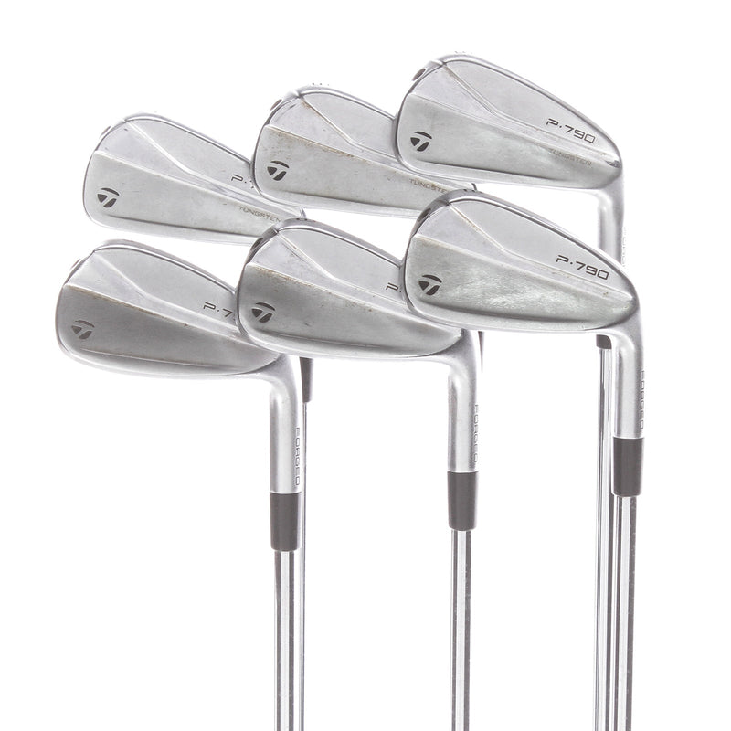 TaylorMade P790 2021 Steel Mens Right Hand Irons 5-PW Stiff - True Temper Elevate 95