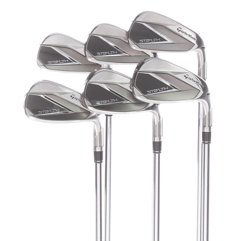 TaylorMade Stealth Steel Mens Right Hand Irons 5-PW Regular - KBS Tour Lite R