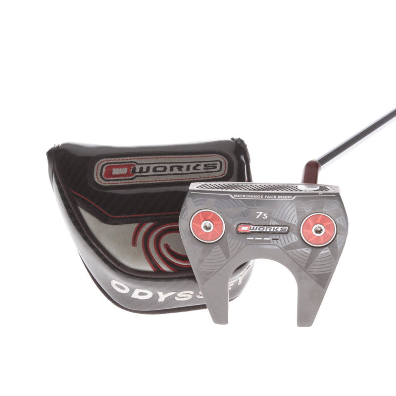 Odyssey O Works 7s Mens Right Hand Putter 34" Mallet - 2.0 Mid Slim