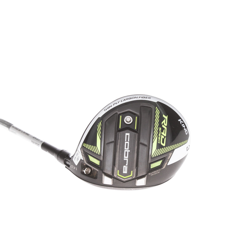 Cobra Radspeed Graphite Mens Right Hand Fairway 3 Wood 14.5* Stiff - Fujikura Motore X F3 6-S