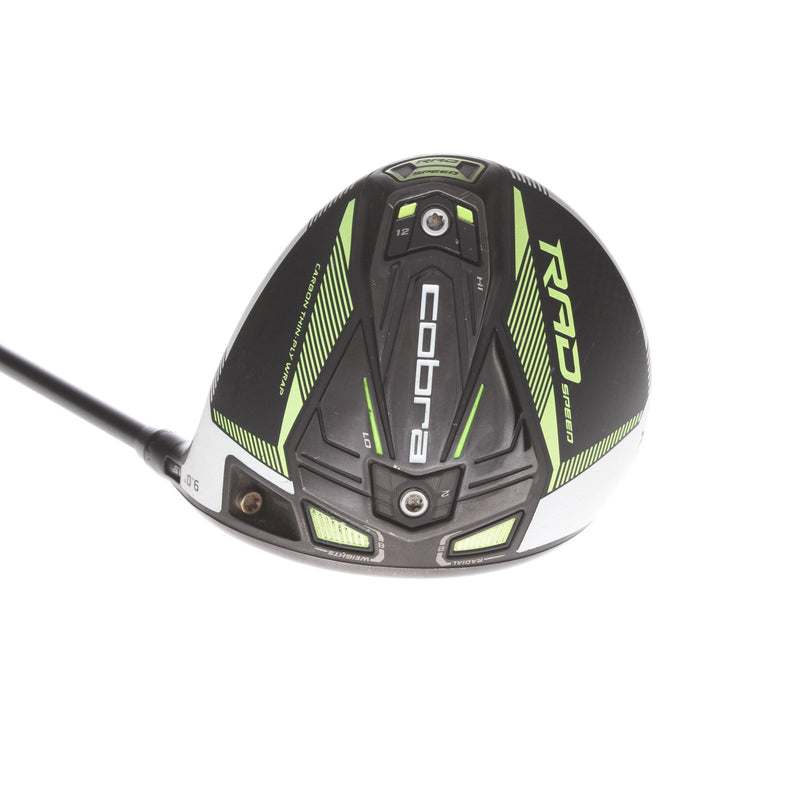 Cobra Radspeed Graphite Mens Right Hand Driver 9* Stiff - Fujikura Motore X F3 6-S