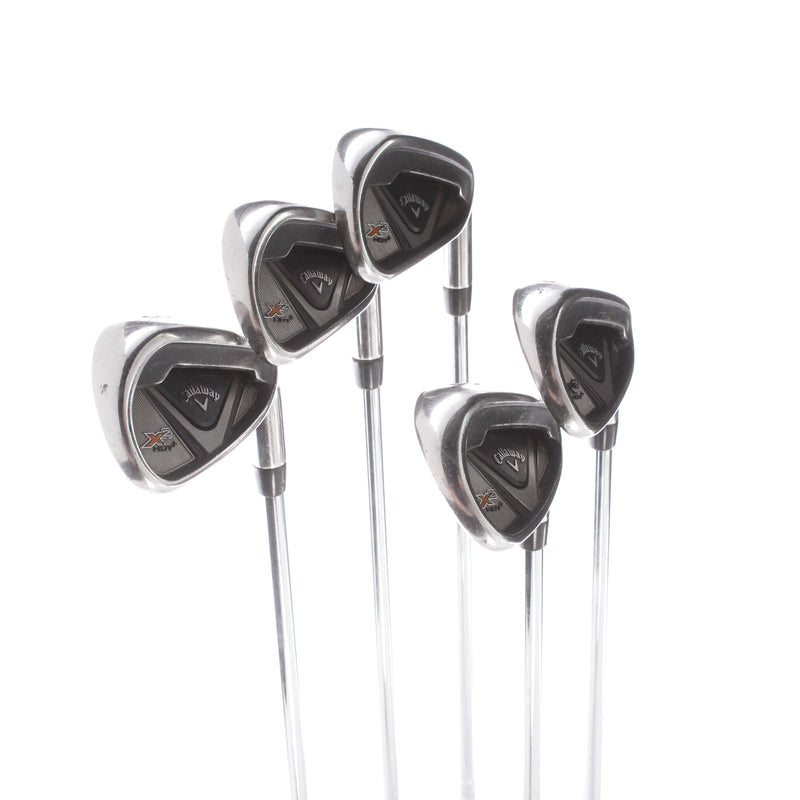 Callaway X2 Hot + Steel Mens Right Hand Irons 6-PW Regular -