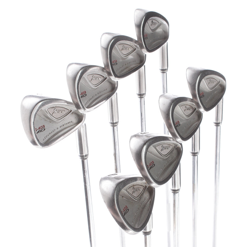 Srixon I-403 ADF Steel Mens Right Hand Irons 3-PW Regular - True Temper Srixon