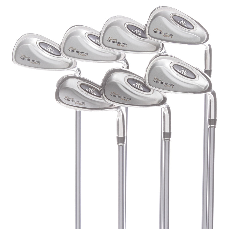 Cobra King SS-i Graphite Ladies Right Hand Irons 4-GW Ladies - Aldila HM Tour