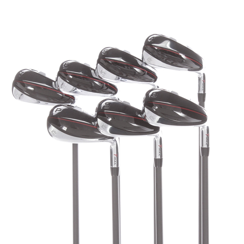 Cobra T-Rail Graphite Mens Right Hand Irons 4-PW Regular - Ultralite 50R