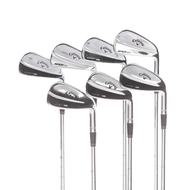 Callaway Apex MB Steel Mens Right Hand Irons 4-PW Stiff - NS Pro Modus3 Tour 130