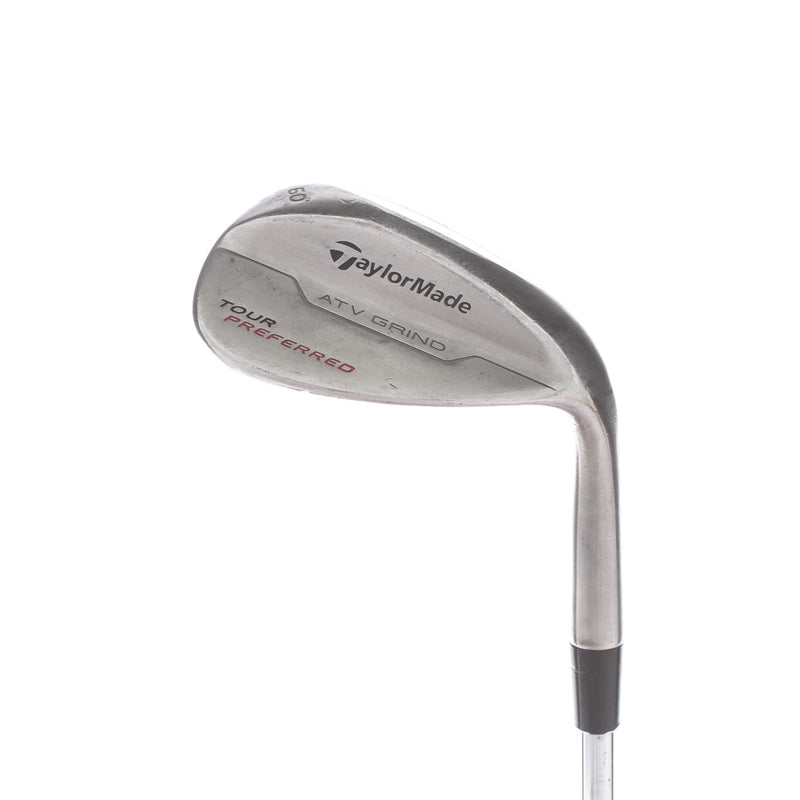 TaylorMade Tour Preferred Steel Mens Right Hand Lob Wedge 60* Wedge - KBS TOUR-V