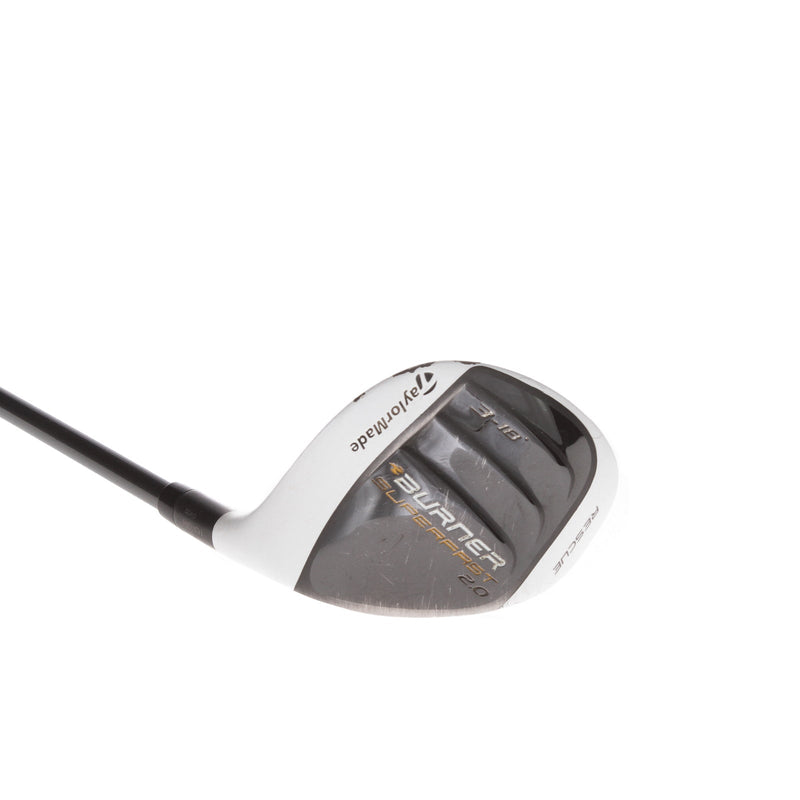 TaylorMade Burner Superfast 2.0 Graphite Mens Right Hand 3 Hybrid 18* Regular - TaylorMade Reax 60 R