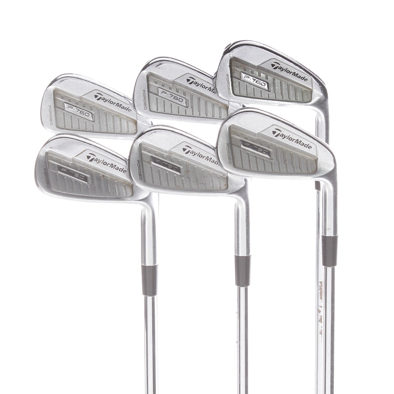 TaylorMade P-760 Steel Mens Right Hand Irons 5-PW Stiff - N.S.PRO 850 GH