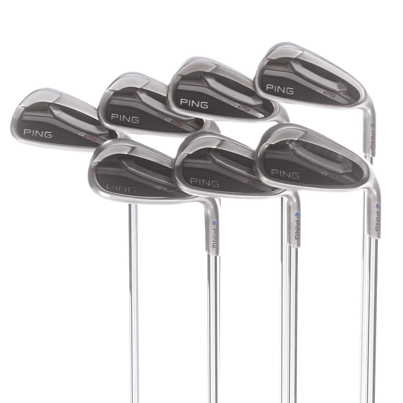 Ping G25 Steel Mens Right Hand Irons 5-SW Regular - Ping CFS R