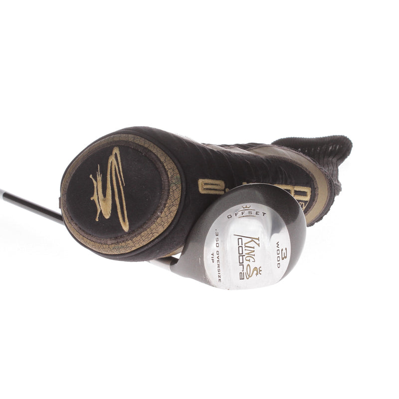 Cobra King 350 Oversize Offset Graphite Mens Right Hand Fairway 3 Wood 15* Regular - King Cobra Autoclave System