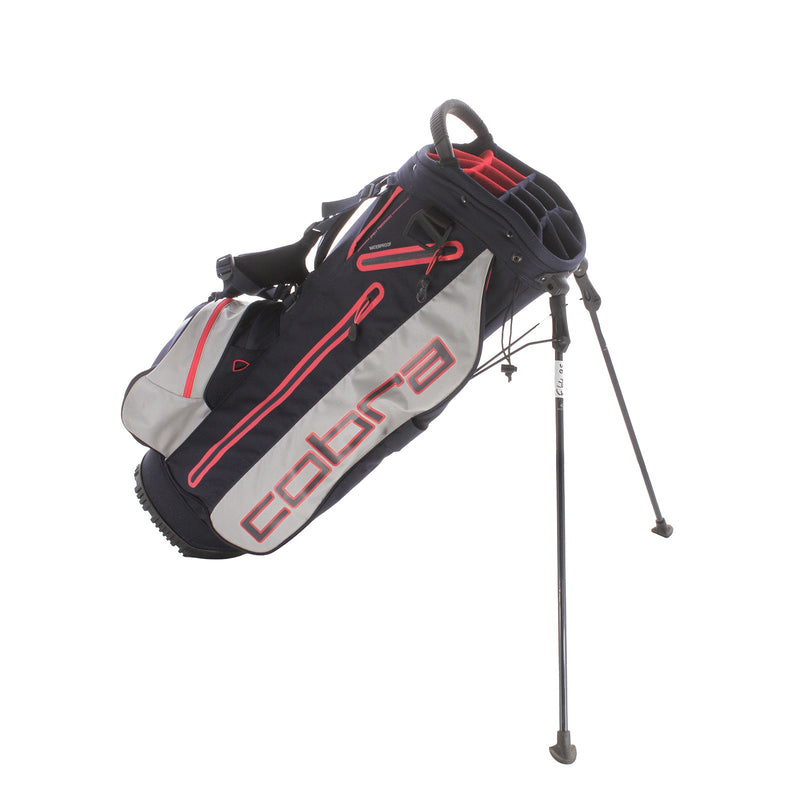 Cobra Stand Bag - Navy/Red/Grey