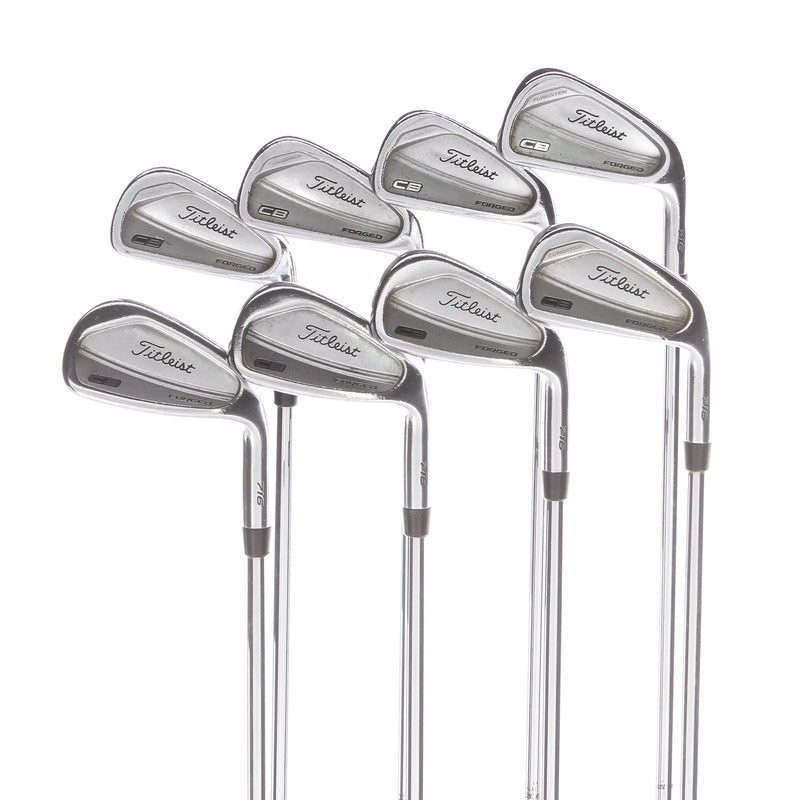 Titleist CB 716 Steel Mens Right Hand Irons 3-PW Stiff - Dynamic Gold S400