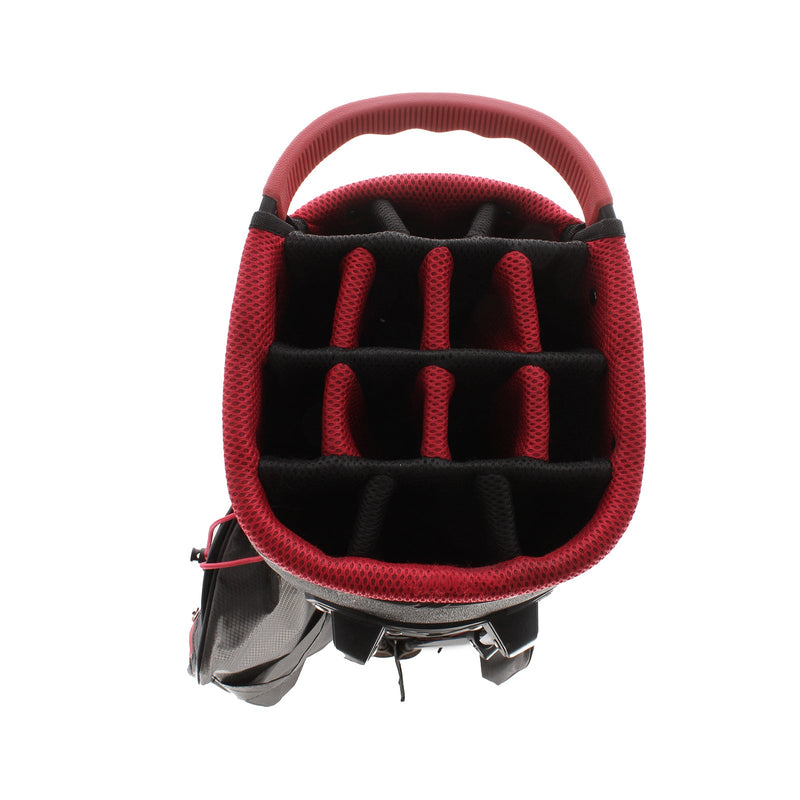 Big Max 14.0 Series Stand Bag - Red/Grey/Black