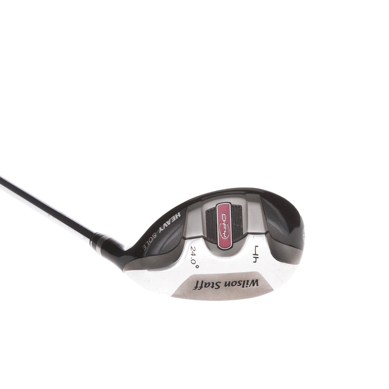 Wilson Staff D-FY Steel/Graphite Mens Right Hand 4 Hybrid 24* - Wilson Half Steel + Half Graphite