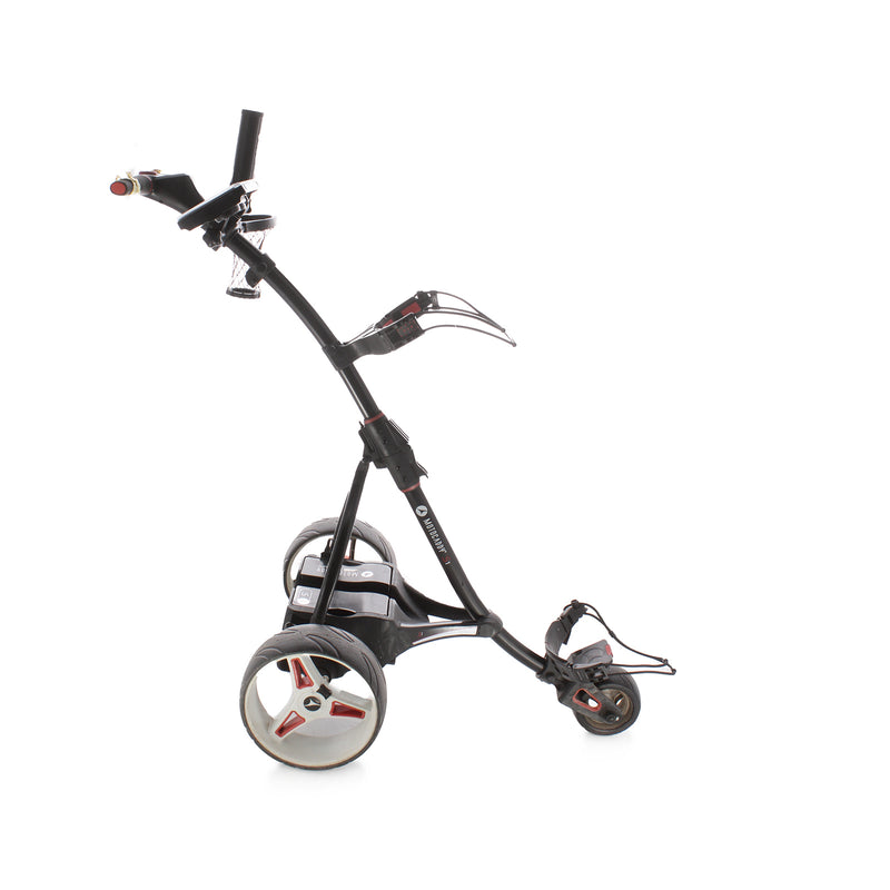 Motocaddy S1 3-Wheel Electric Trolley 18 Hole Lithium - Black/Red