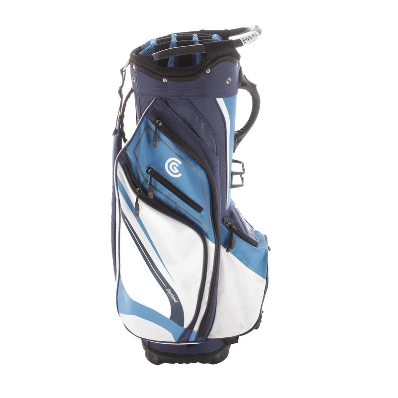 Cleveland Cart Bag - Blue/White/Black