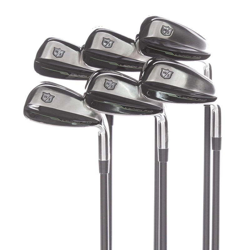 Wilson Launch Pad Graphite Mens Right Hand Irons 5-PW Regular - Tensei AV Silver Series 60