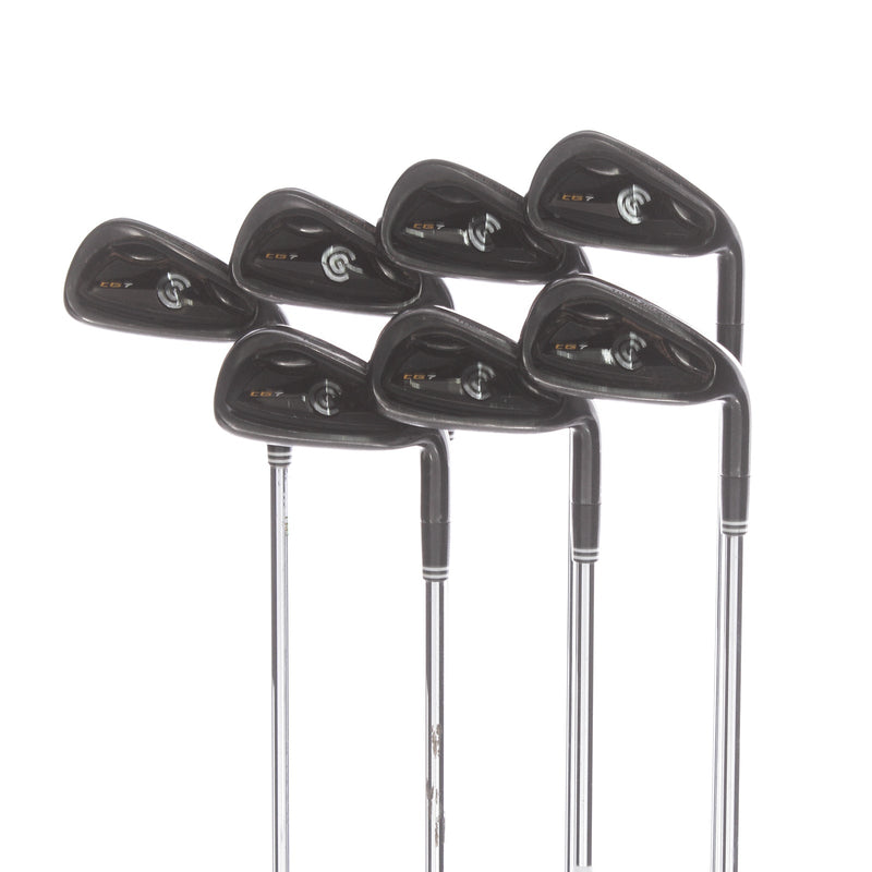 Cleveland CG7 Black Pearl Steel Mens Right Hand Irons 4-PW Standard Standard Regular - Cleveland Flight Speed