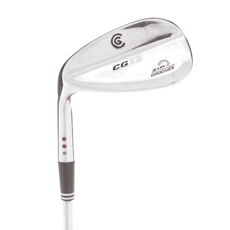 Cleveland CG12 Steel Mens Left Hand Pitching Wedge 46* - Cleveland Traction