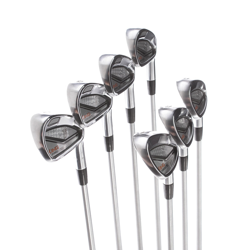 Cobra King Forged Tec Graphite Mens Right Hand Irons 4-PW Standard Regular - KBS C-Taper Lite 105