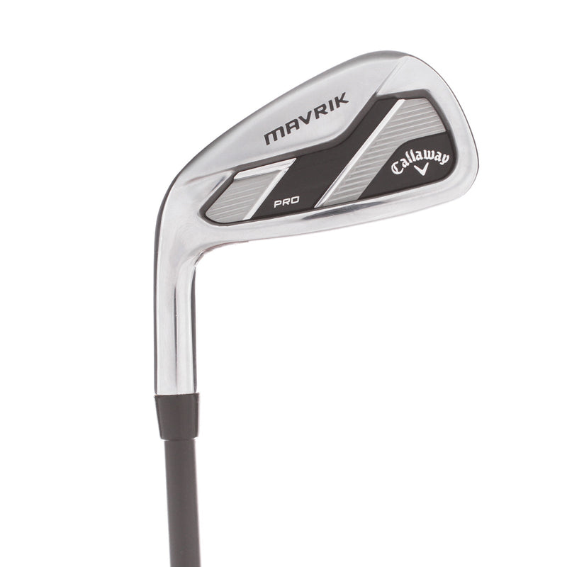 Callaway Mavrik Pro Graphite Mens Left Hand 4 Iron Stiff - KBS Tour Graphite Iron 90