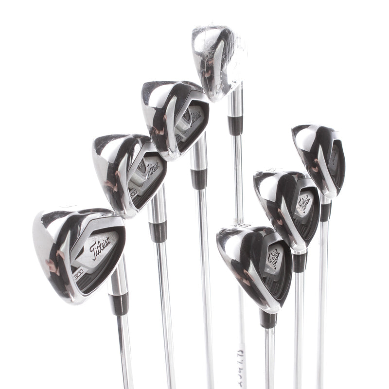 Titleist T300 Steel Mens Right Hand Irons 5-PW+48 Regular - True Temper AMT R300 Red