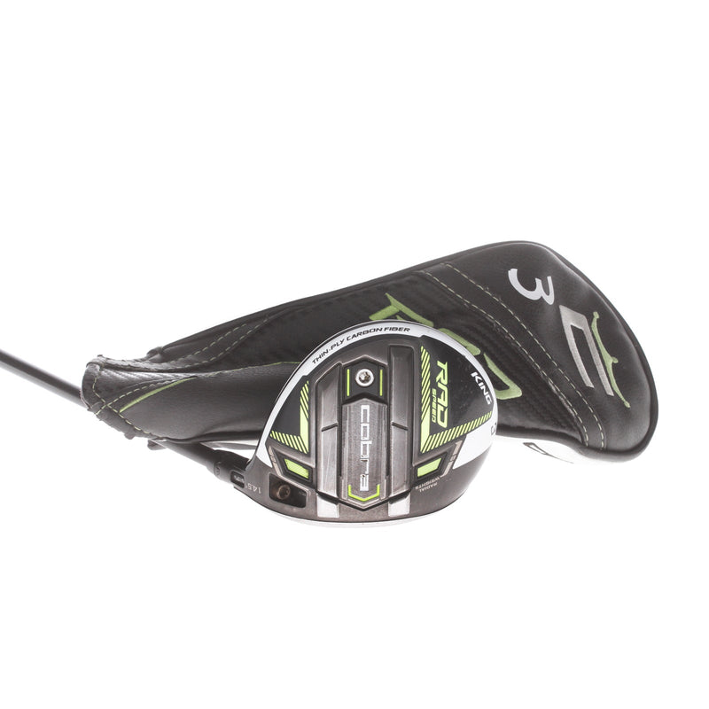 Cobra Radspeed Graphite Mens Right Hand Fairway 3 Wood 14.5* Stiff - Fujikura Motore X F3 6-S