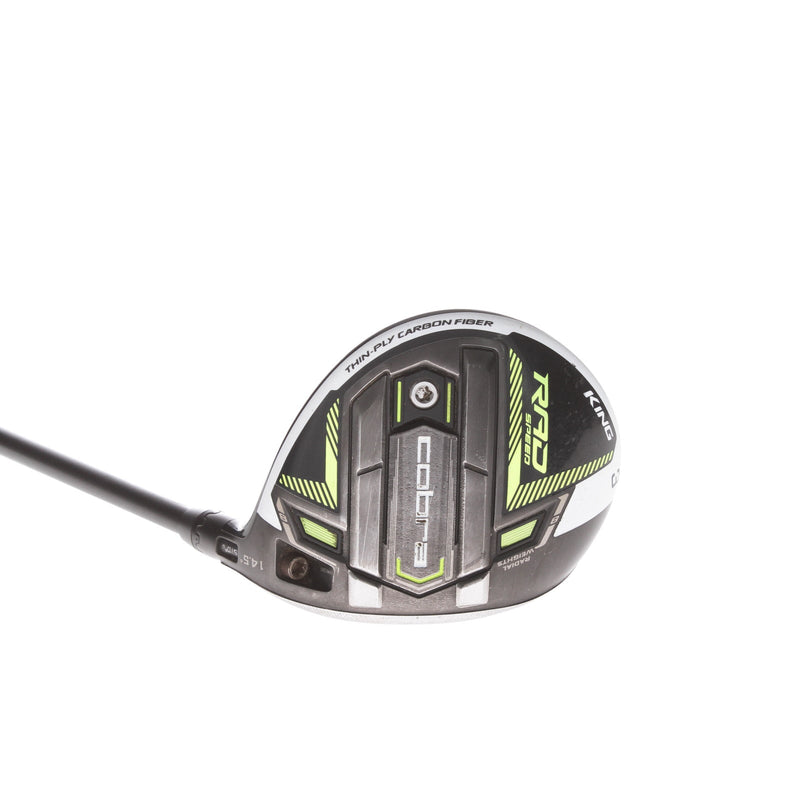 Cobra Radspeed Graphite Mens Right Hand Fairway 3 Wood 14.5* Stiff - Fujikura Motore X F3 6-S