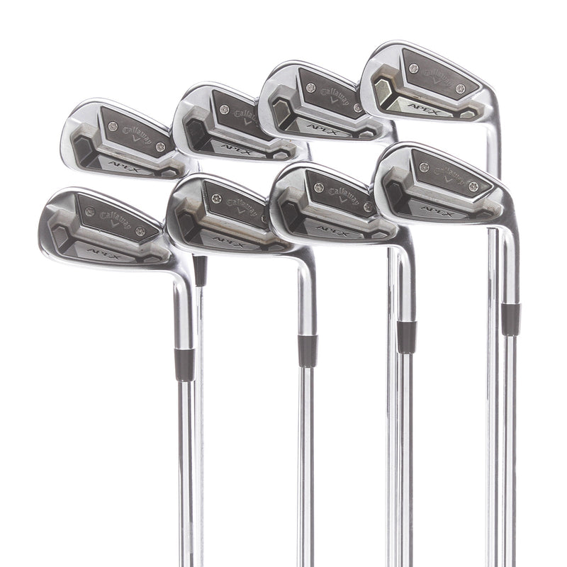 Callaway Apex Steel Mens Right Hand Irons 4-AW 2* Upright Stiff - NS Pro Modus3 Tour120