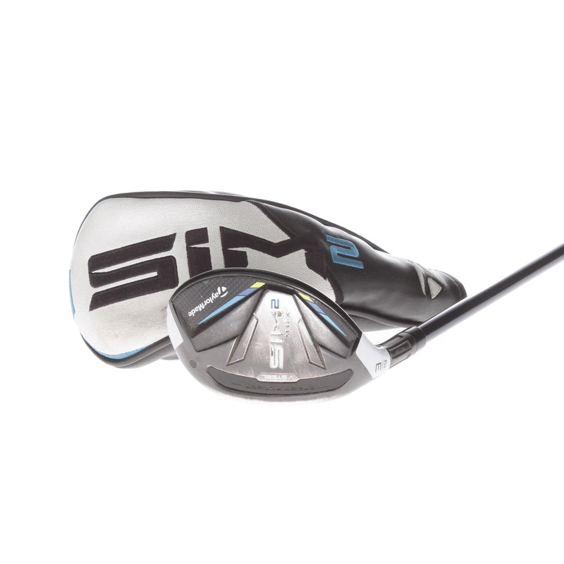 TaylorMade SIM 2 Max Graphite Mens Left Hand 3 Hybrid 19* Regular - Fujikura Ventus 6-R