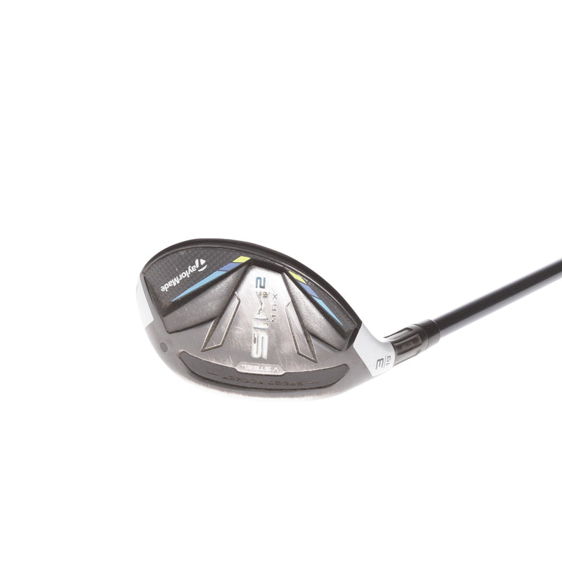 TaylorMade SIM 2 Max Graphite Mens Left Hand 3 Hybrid 19* Regular - Fujikura Ventus 6-R