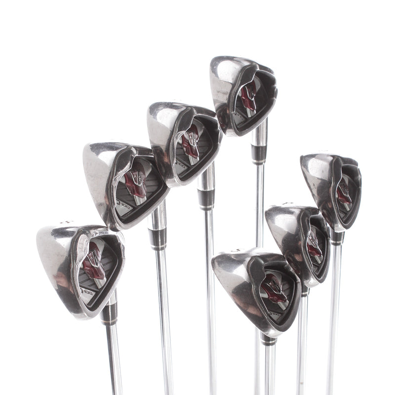 Wilson D100 Steel Mens Right Hand Irons 5-SW Uniflex - True Temper