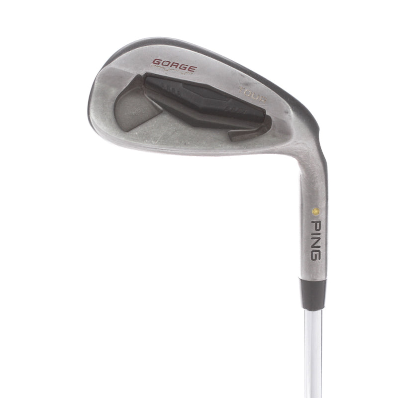 Ping Gorge Tour Steel Mens Right Hand Gap Wedge Gold Dot 52* SS Grind Soft Regular - Ping CFS