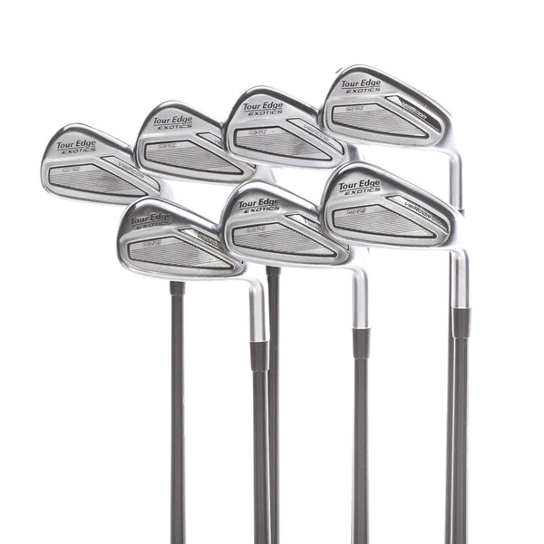 Tour Edge C721 Vibrcor Graphite Mens Right Hand Irons 5-AW Standard Regular - Hzrdus Smoke RDX 80G